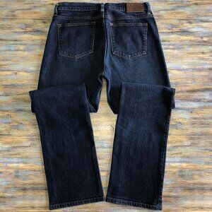 LRL Ralph Lauren Jeans Mid Rise Boot Cut Dark Wash Blue Womens Size 8